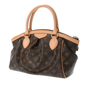 Louis Vuitton Brown Handbag Monogram Canvas Tivoli